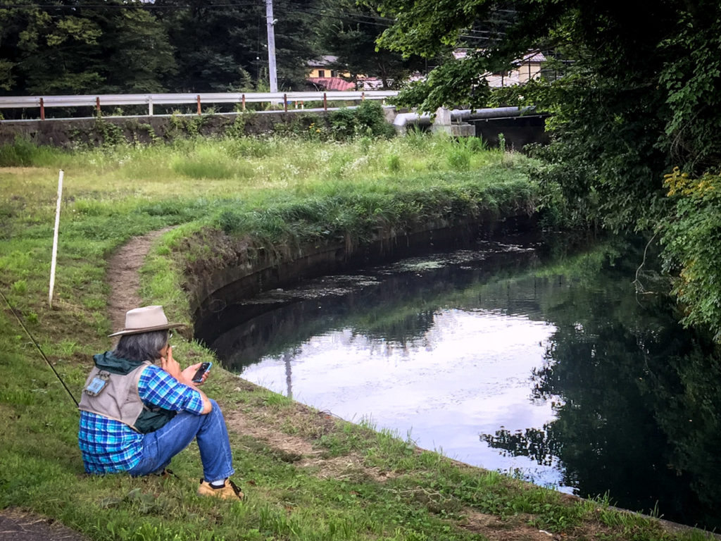 The Life as a Fly Fisherman, In the River KATSURA