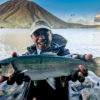 フライフィッシング ニジマス　中禅寺湖 fly fishing rainbow trout lake chuzenji