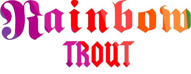 Rainbow Trout Logo レインボートラウト ロゴ