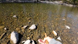 北海道 Stream Camp 2024: 1日目 「超感度ウェットでチョイ釣り」